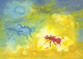 De krekel en de mier, Jula Scholzen- Gnad