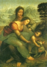 Madonna met kind en St. Anna, Leonardo da Vinci