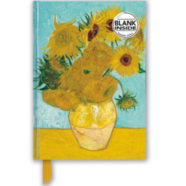 van Gogh Sunflowers, A Flame Tree Blank Notebook
