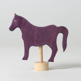Steker paard roodpaars