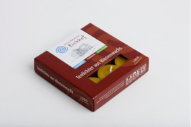 Waxinelichtjes rood per doos (9 st) Eichhof