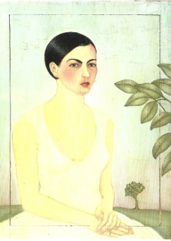 Dame in het wit, Frida Kahlo