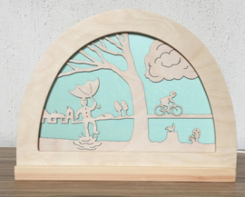 Silhouet De Noest Jan de wind