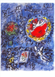 De rode zon, Marc Chagall
