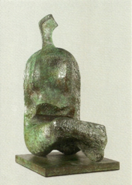 Seated woman: Thin neck, Henry Moore