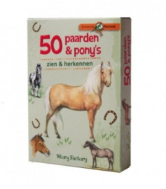 50 paarden & pony's kaartspel (8+)