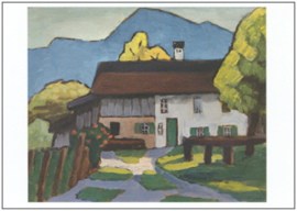 Landhuis bij Murnau, Gabriele Münter
