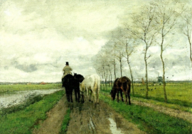 Huiswaarts, Anton Mauve