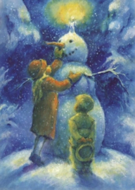 Sneeuwpop met kaars, Elisabeth Nyman