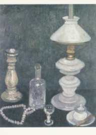 Stilleven met witte lamp, Paula Modersohn-Becker