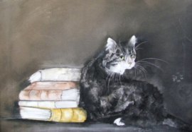 Katten in de kunsten, de literatuur altijd en overal, Dédé Moser