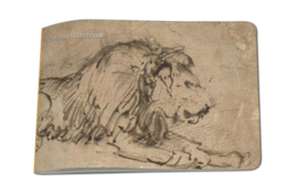 Schetsboek Liggende leeuw A5, Rembrandt