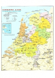 Kaart van Nederland