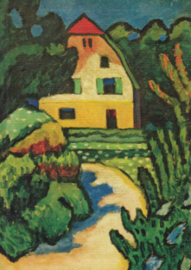 Het rode huis, Gabriele Münter