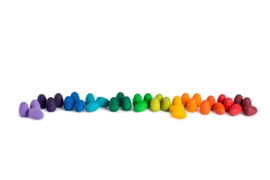 Grapat regenboog ei (per stuk)