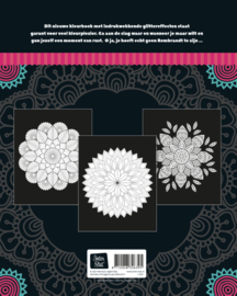 Glitterkleurboek Mandala - Night Blooming