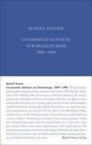 Gesammelte Aufsätze zur Dramaturgie 1889-1900 GA 29 / Rudolf Steiner