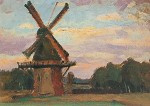 Molen bij Worpswede, Fritz Overbeck