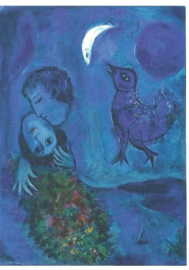 Blauw landschap, Marc Chagall