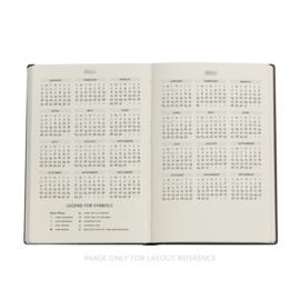 18 maands agenda Paperblanks July 2026-2027 Wild Flowers Mini Horizontal