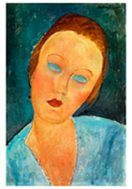 Portret van madame Survage, Amadeo Modigliani
