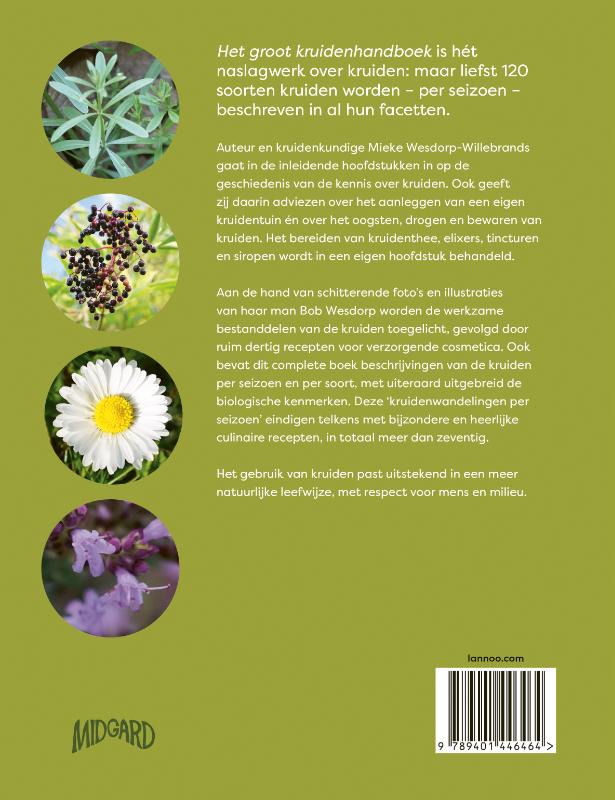 Het groot kruiden handboek / Mieke Wesdorp-Willebrands