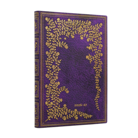 18 maands agenda Paperblanks July 2026-2027 New York Rose Midi Horizontal