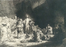 Christus die de zieken geneest, Rembrandt