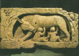 Romulus en Remus, Romaanse kunst