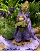 Akelei vrouw (hoogte 23 cm) (zelfmaakpakketje)