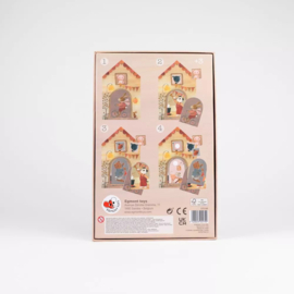 Meerlagen puzzel Vrienden ( 3+, Egmont)