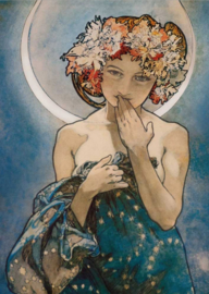 De maan en de sterren, Alphonse Mucha