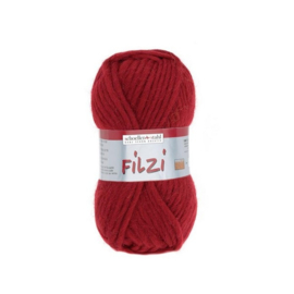 Filzi 100% viltwol 50 gram / bol kleur 0041 donkerrood