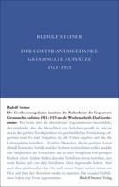 Der Goetheanumgedanke inmitten der Kulturkrisis der Gegenwart GA 36/ Rudolf Steiner
