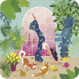 Yoga, Audrey Bussi, vierkant