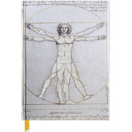 Vitruvian Man, A Flame Tree Blank Sketch Book