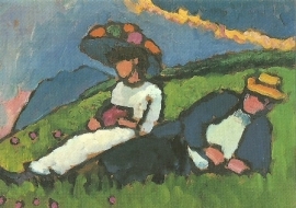 Jawlensky en von Werefkin, Gabriele Münter