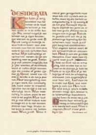 Desiderata poster