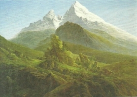 Der Watzmann, Caspar David Friedrich