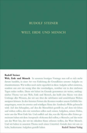 Welt, Erde und Mensch GA 105 / Rudolf Steiner