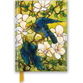 Tiffany: Hibiscus and parrots , A Flame Tree Notebook