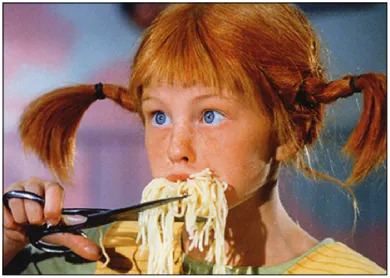 Foto Pippi Langkous spaghetti