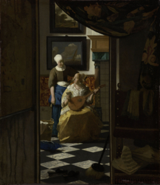 De liefdesbrief, Johannes Vermeer