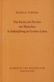 Das Karma des Berufes des Menschen in Anknüpfung an Goethes Leben GA 172 / Rudolf Steiner