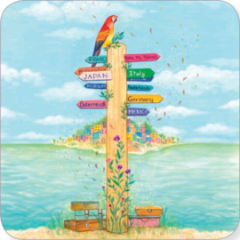 Wegwijzer, Jehanne Weyman, vierkant