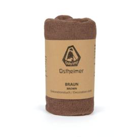 Katoenen speeldoek Donkerbruin (Ostheimer)