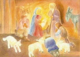 Aanbidding van de herders, Dorothea Schmidt