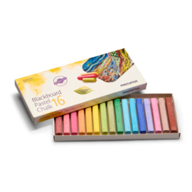 Bordkrijt pastel 16 verschillende kleuren