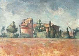 Duivenhuis met mooi uitzicht, Paul Cézanne