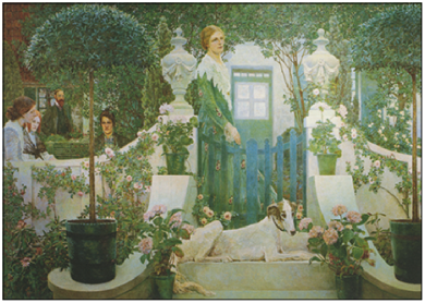 Zomeravond, Heinrich Vogeler